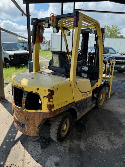 Hyster H70FT 7,000 lb LPG Cushion/Pneumatic Forklift, 2020 - Triple Mast, Side Shift (2) - Image 6
