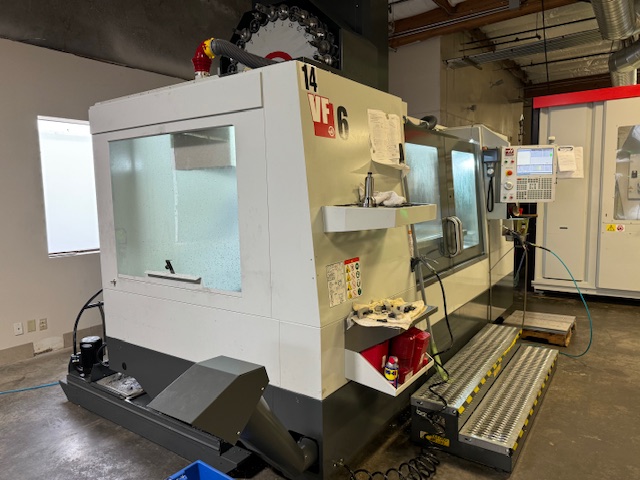 Haas VF-6/50 CNC Vertical Machining Center, 2022 – 64” x 32” x 30” Travels, 30 HP, 7,500 RPM, CAT 50 - Image 3
