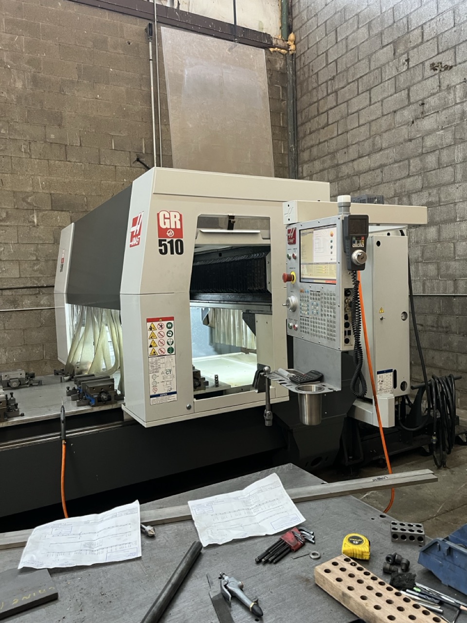 Haas GR-510 Gantry Router, 2021 - Coolant System, Remote Jog Handle - Image 7