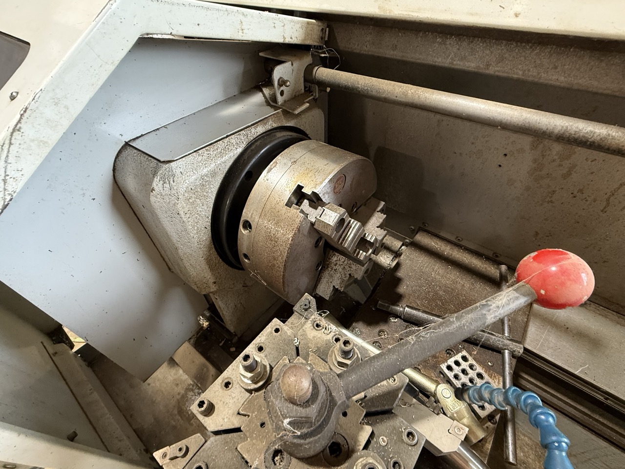 Haas TL-2 CNC Lathe, 2009 - Tailstock, 4 Station Tool Post - Image 6