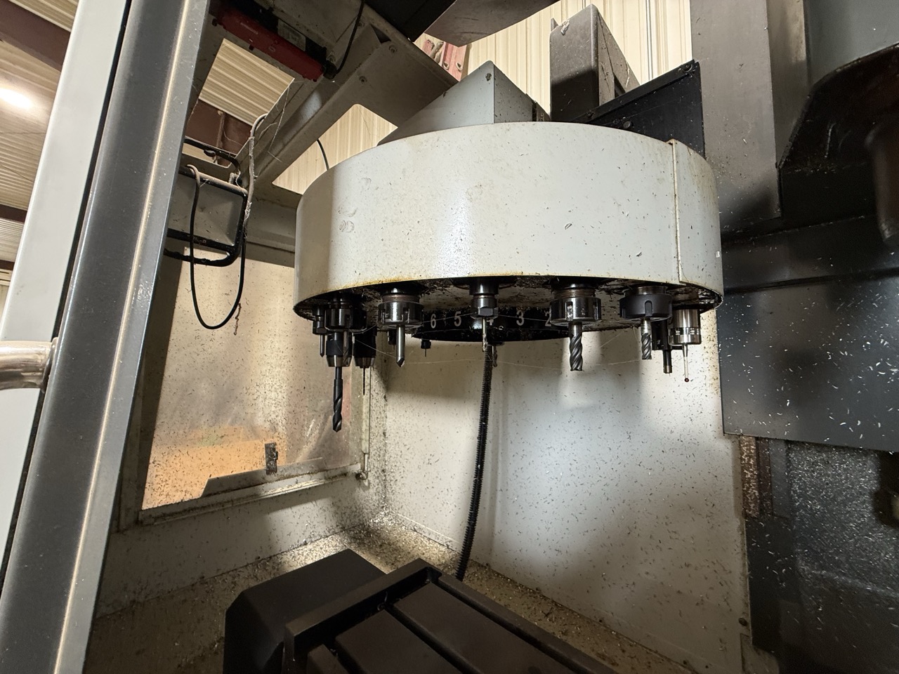 Haas TM-2P CNC VMC, 2014 - Wireless Probing, Chip Auger, Programmable Coolant, ATC - Image 4