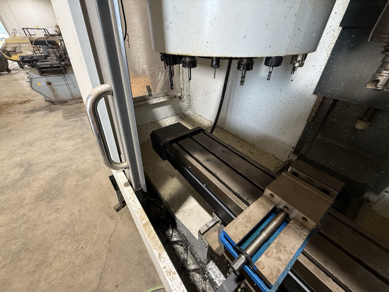 Haas TM-2P CNC VMC, 2014 - Wireless Probing, Chip Auger, Programmable Coolant, ATC - Image 5