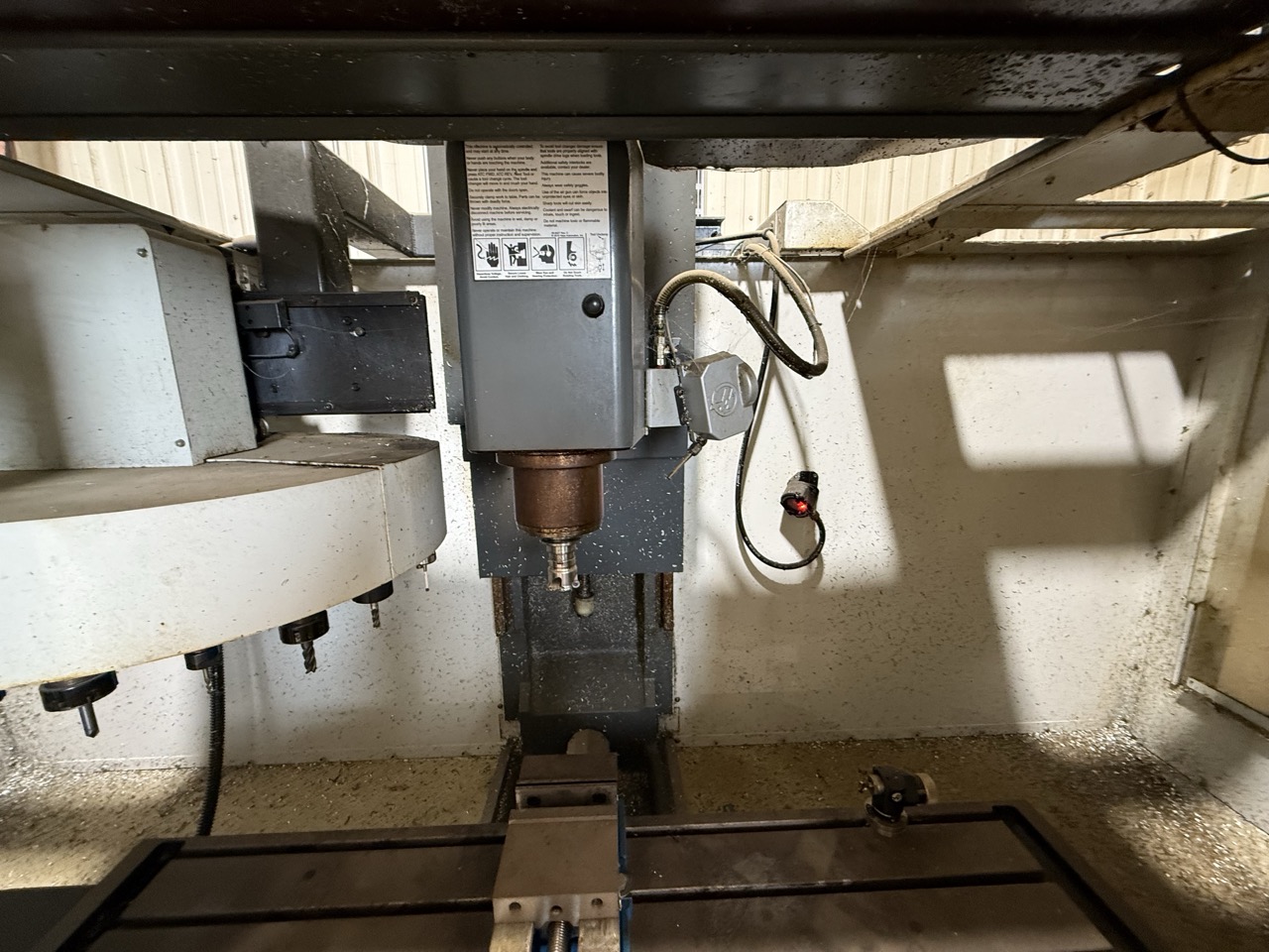 Haas TM-2P CNC VMC, 2014 - Wireless Probing, Chip Auger, Programmable Coolant, ATC - Image 8