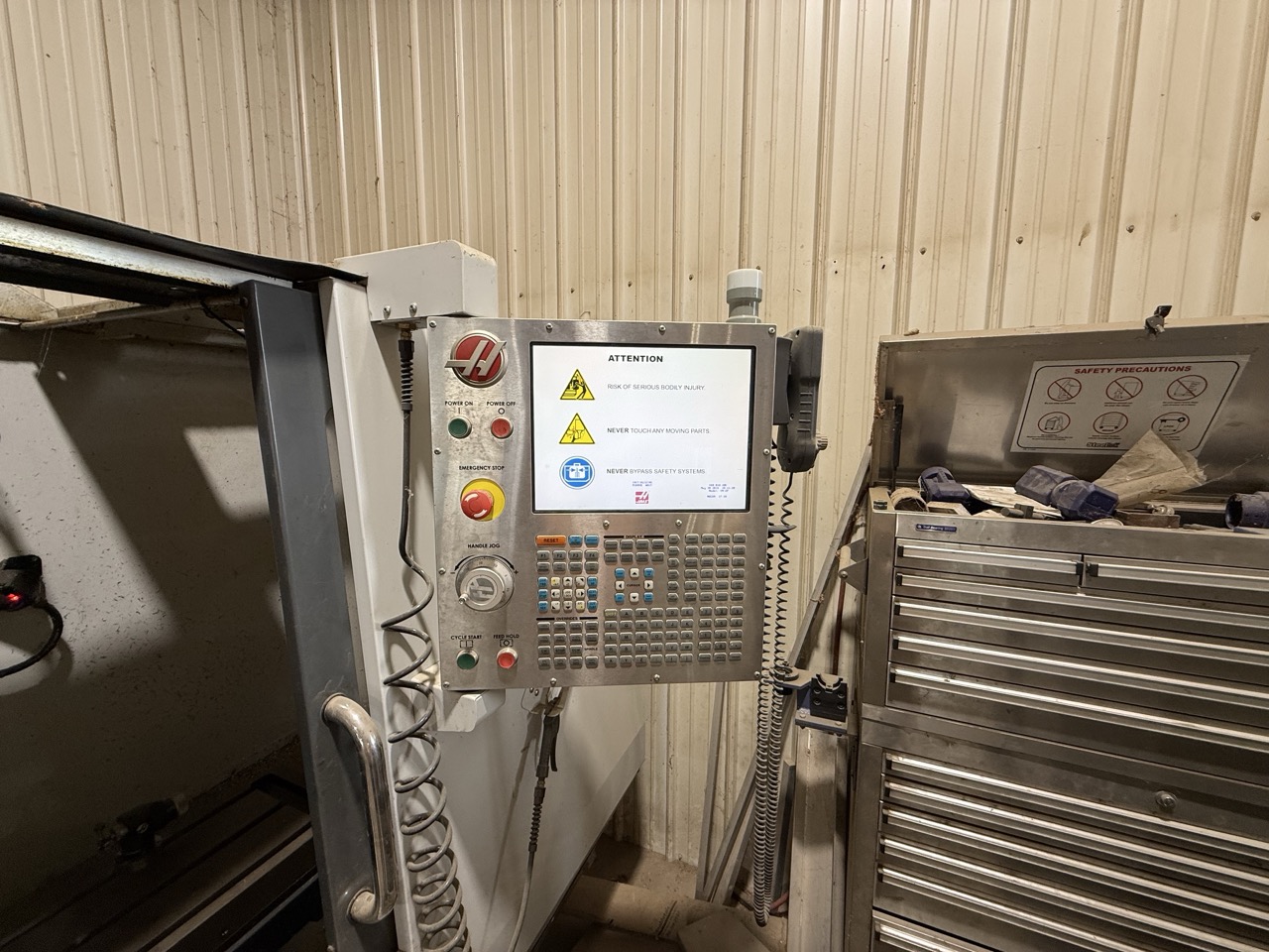Haas TM-2P CNC VMC, 2014 - Wireless Probing, Chip Auger, Programmable Coolant, ATC - Image 10