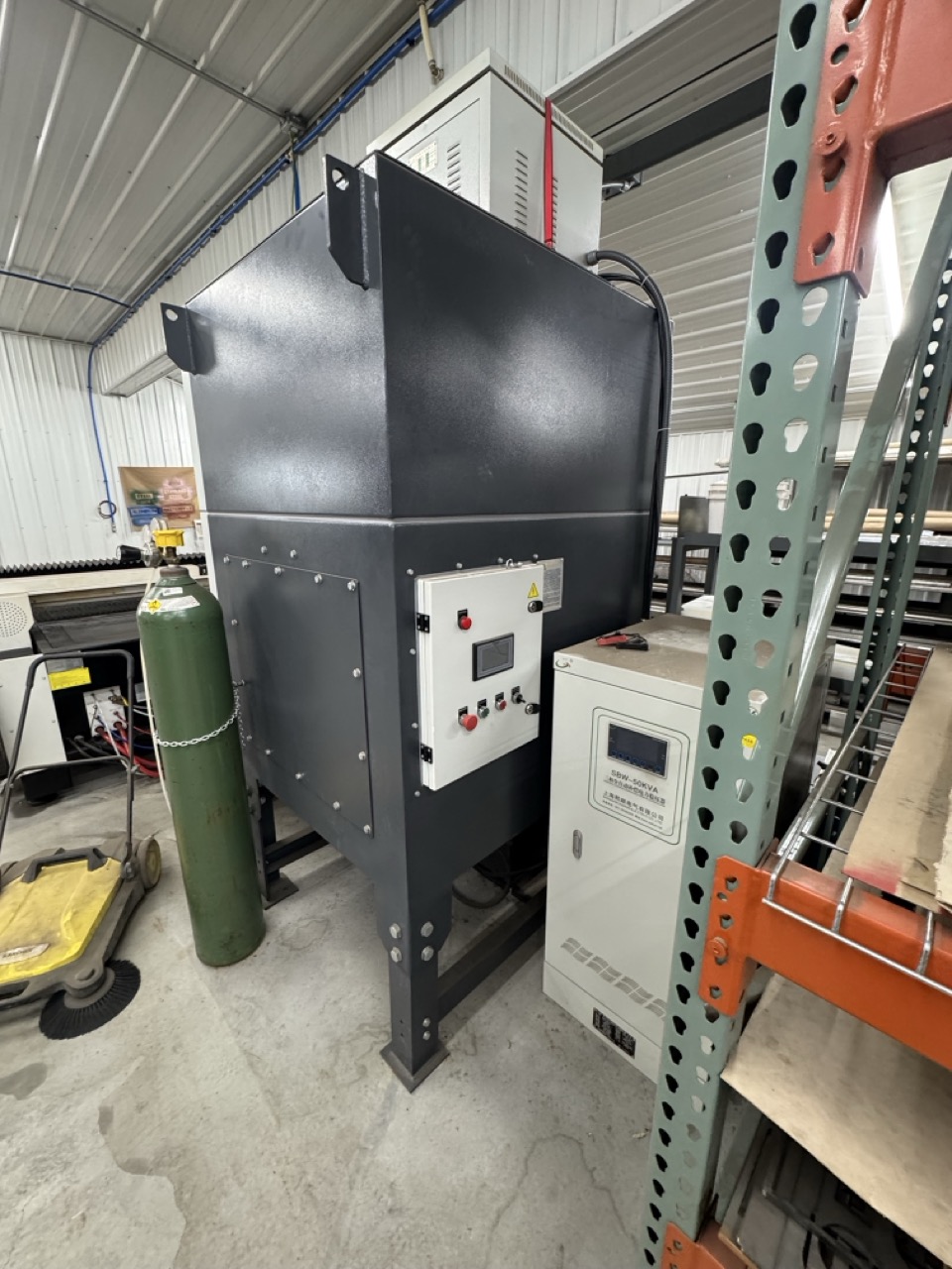 3,000 Watt Oree OR-FH3015T3 Fiber Laser Cutter, 2021 - 5' x 10' Table, Dust Collector, Air Compressor - Image 4
