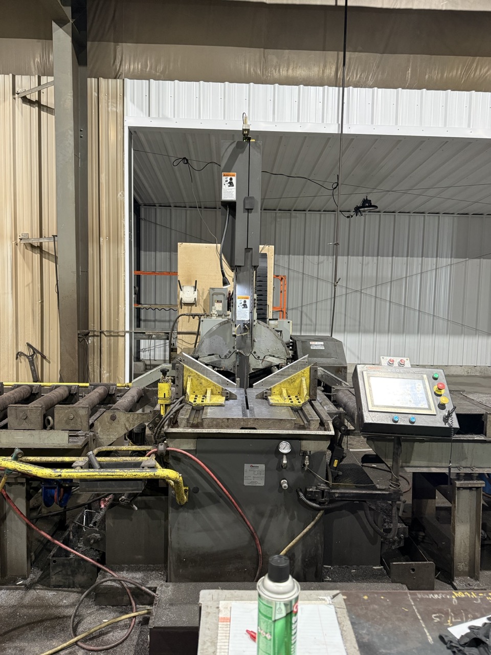 20" x 25" Amada Marvel 2150A-PC3S-60 Vertical Saw, 2020 - Entire Material Handling System Included - Image 3