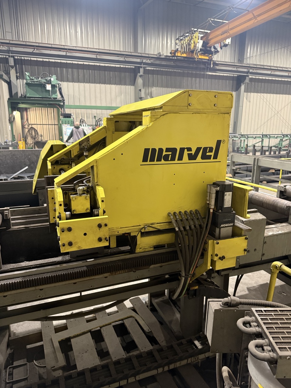 20" x 25" Amada Marvel 2150A-PC3S-60 Vertical Saw, 2020 - Entire Material Handling System Included - Image 15