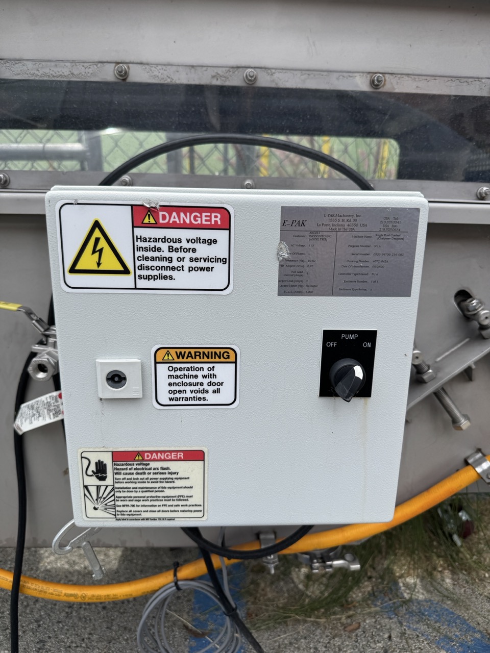 AMF All Metal Fabrication Dip Tank Conveyor, 2020 - Image 3