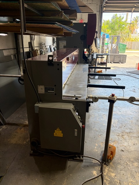 8' x 10 Ga GMC HS-0810 MD Hydraulic Shear, 2022 - Manual Back Gauge - Image 2