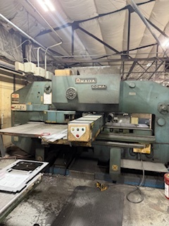 50 Ton Amada COMA-50-072 CNC Turret Punch Press, 1983 - Tooling Included