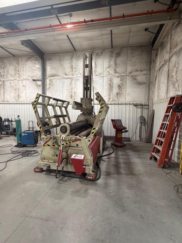 3/4" x 7' Akyapak AHS 20/16 Hydraulic Plate Roll, 2015 - Electronic Parallelism, 4 Roll - Image 2