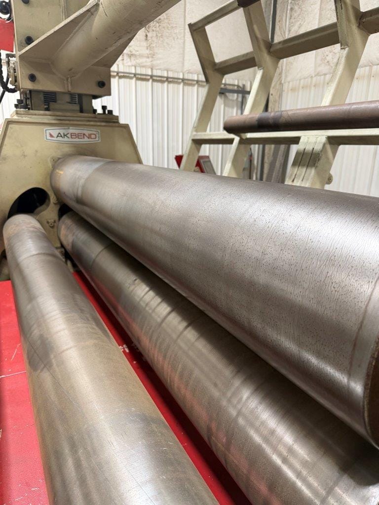 3/4" x 7' Akyapak AHS 20/16 Hydraulic Plate Roll, 2015 - Electronic Parallelism, 4 Roll - Image 9