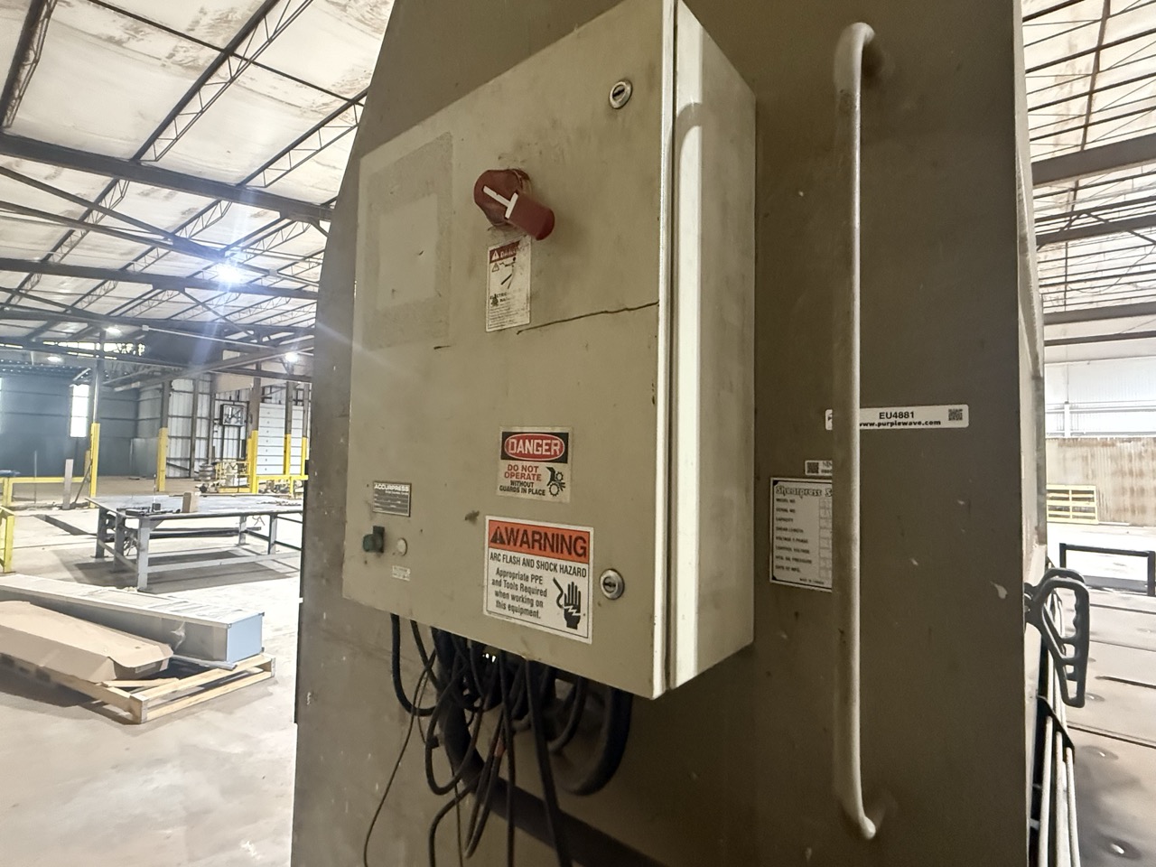 3/4" x 12' Accurpress 875012 Hydraulic Shear, 2001 - Image 5