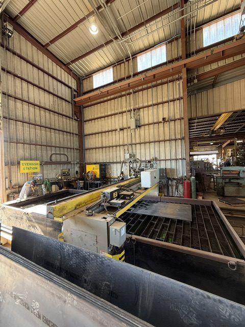 8'x20' ESAB Combirex DX 3500 Plasma Table, 2012 - 360 Amp Precision Plasmarc