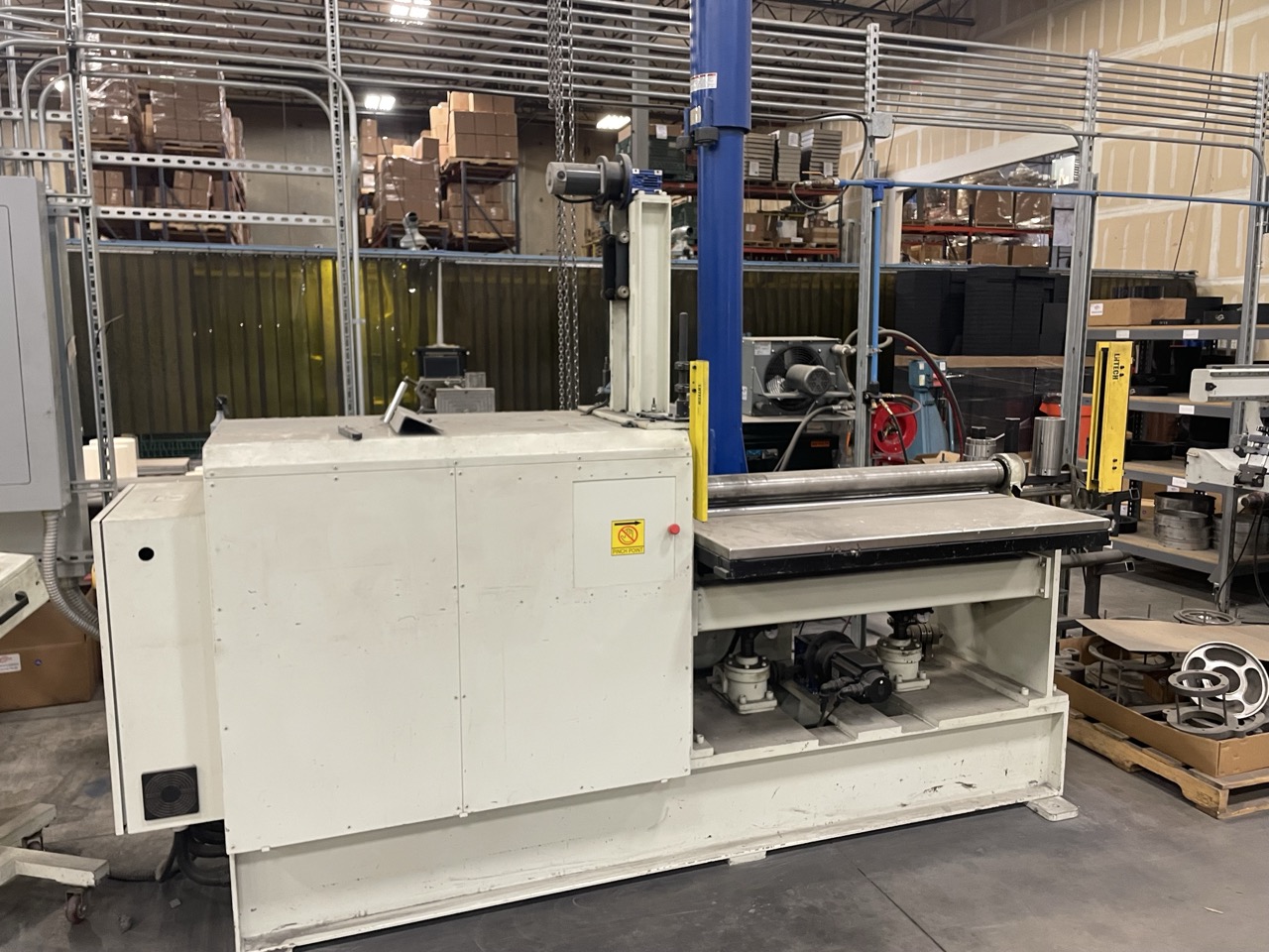 Weldlogic Model TRP-5035-062 CNC Plate Roll, 2000 - Lantech Light Curtain - Image 2