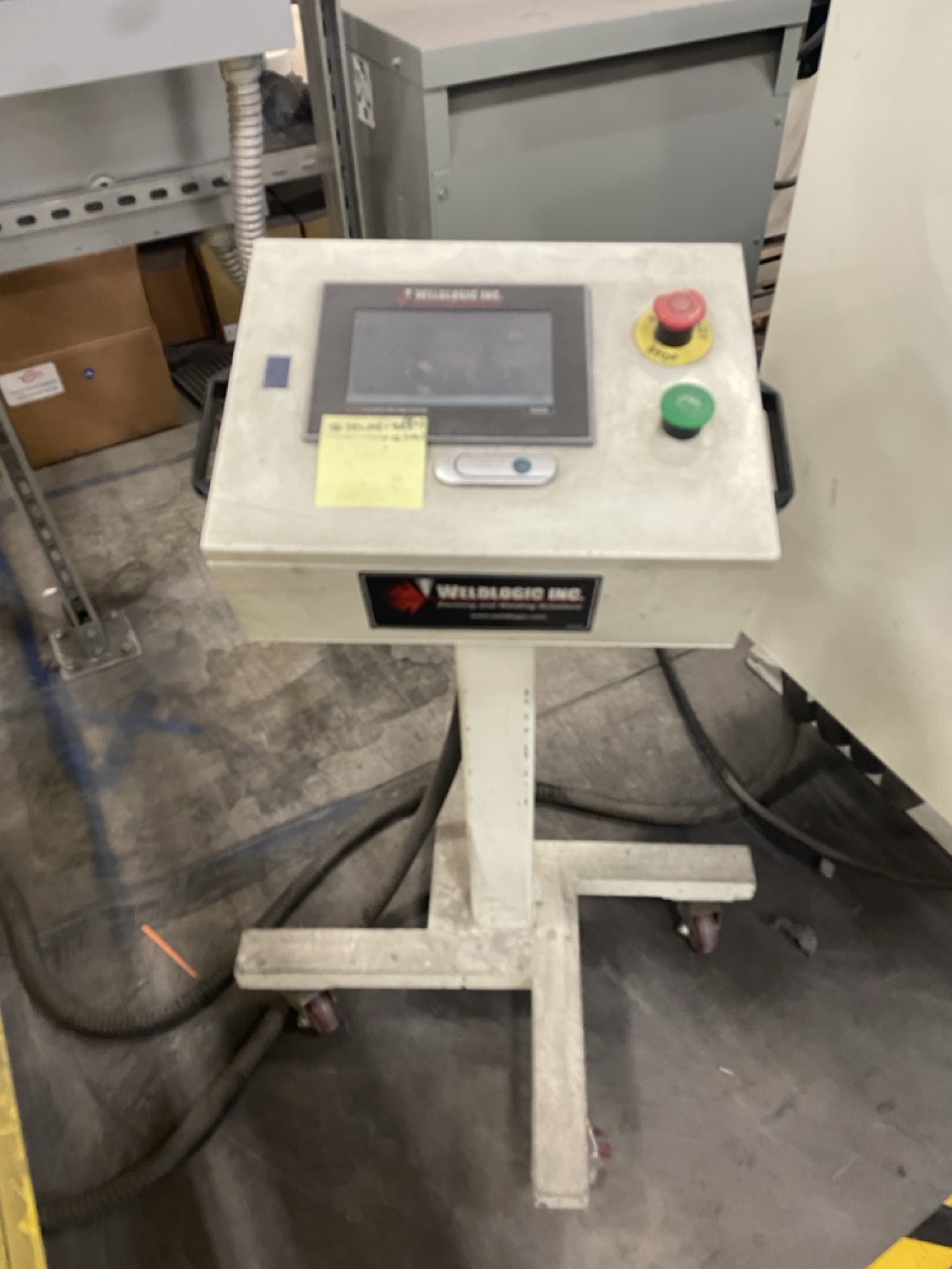 Weldlogic Model TRP-5035-062 CNC Plate Roll, 2000 - Lantech Light Curtain - Image 3