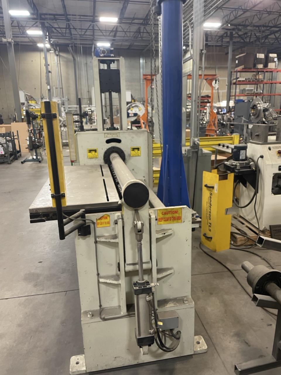 Weldlogic Model TRP-5035-062 CNC Plate Roll, 2000 - Lantech Light Curtain - Image 5