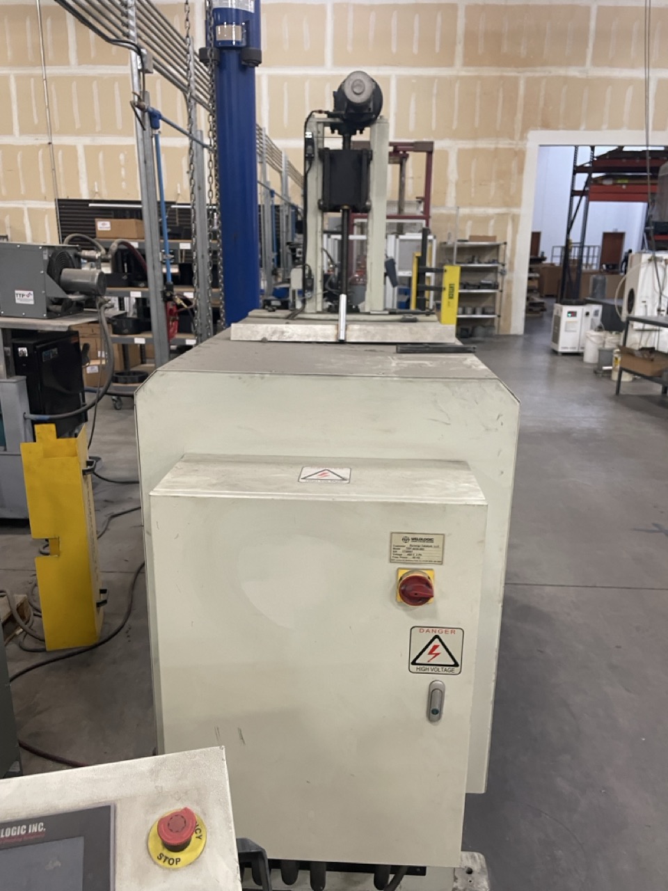 Weldlogic Model TRP-5035-062 CNC Plate Roll, 2000 - Lantech Light Curtain - Image 6