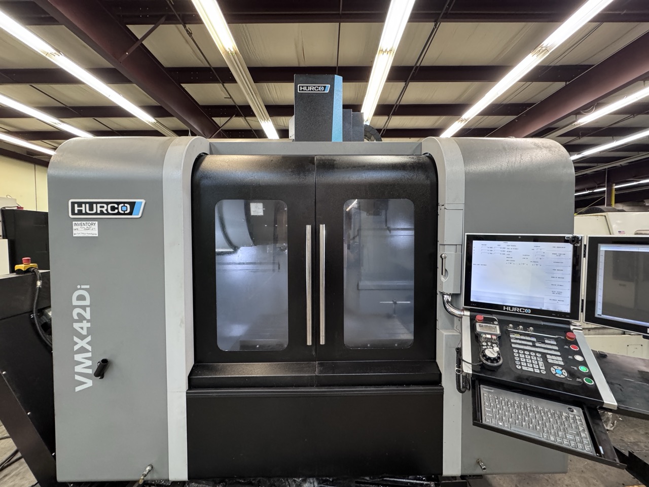 Hurco VMX-42Di CNC VMC, 2019 - WinMax Software, Chiller, Low Hours, Under Power Ready for Inspection - Image 21