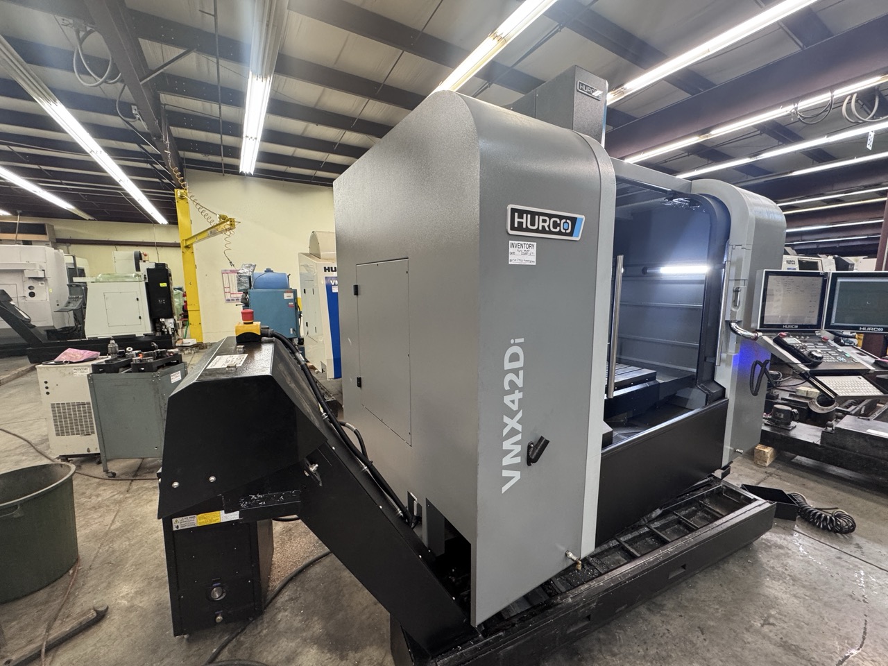 Hurco VMX-42Di CNC VMC, 2019 - WinMax Software, Chiller, Low Hours, Under Power Ready for Inspection - Image 34