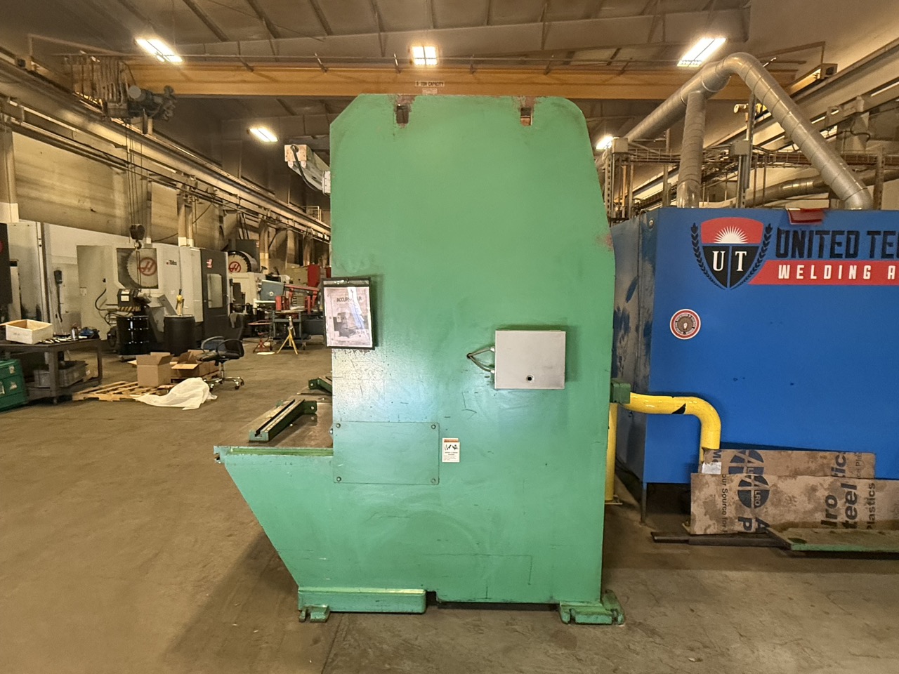 1/2" × 8' Accurshear 85008 Hydraulic Shear, 1999 - Backgauge - Image 8