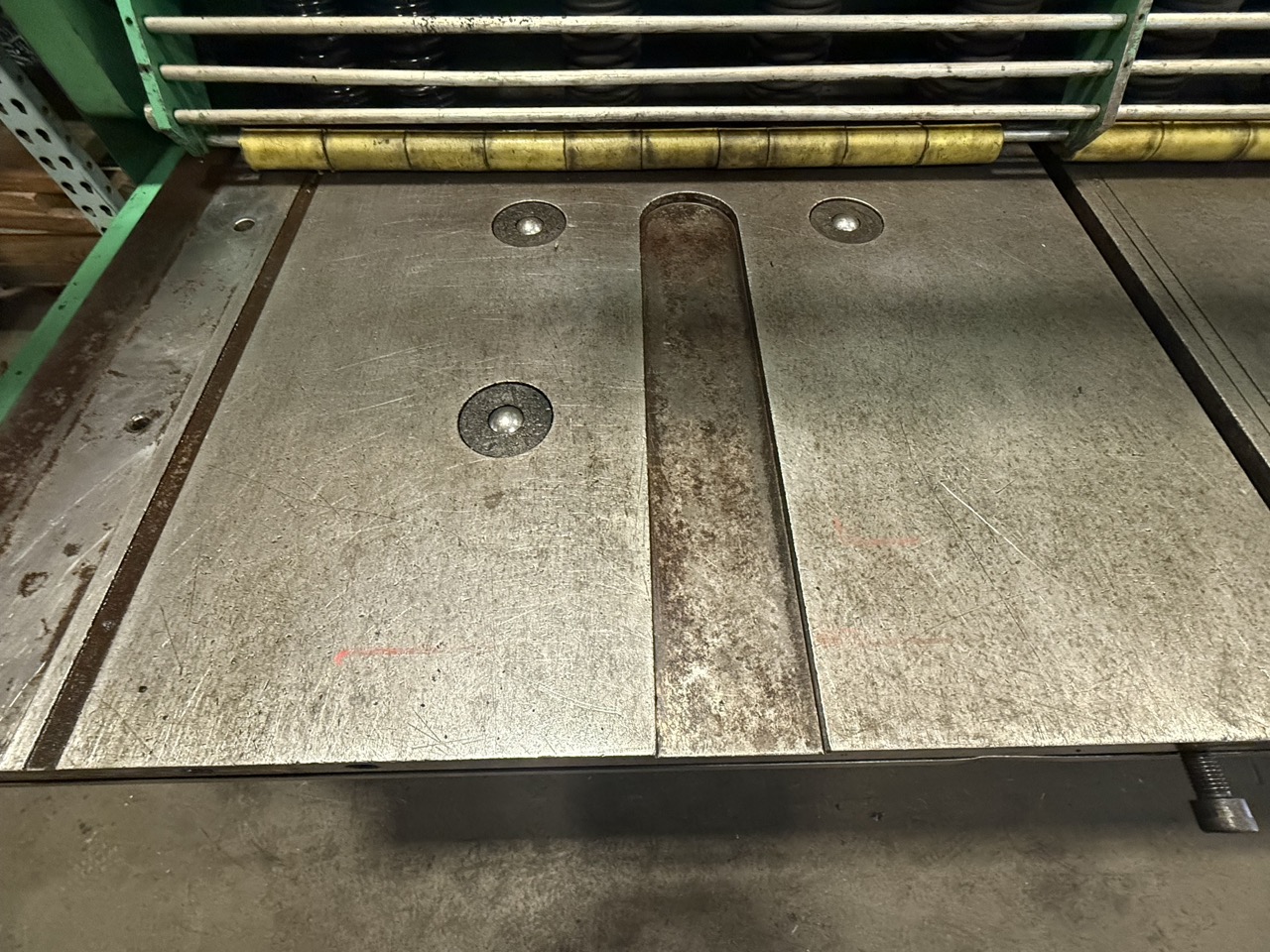 1/2" × 8' Accurshear 85008 Hydraulic Shear, 1999 - Backgauge - Image 9