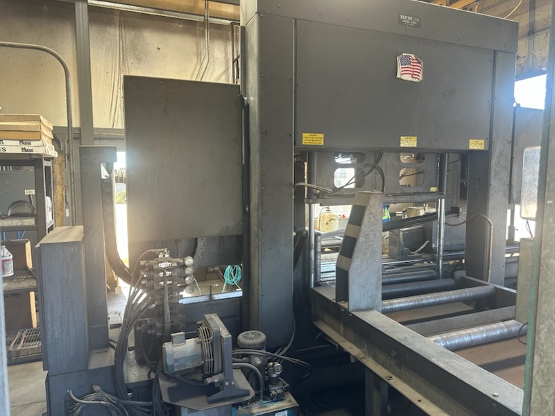 38 Ton AIDA‑America NC1‑350(2)E Gap Frame Stamping Press, 2006 - Image 2