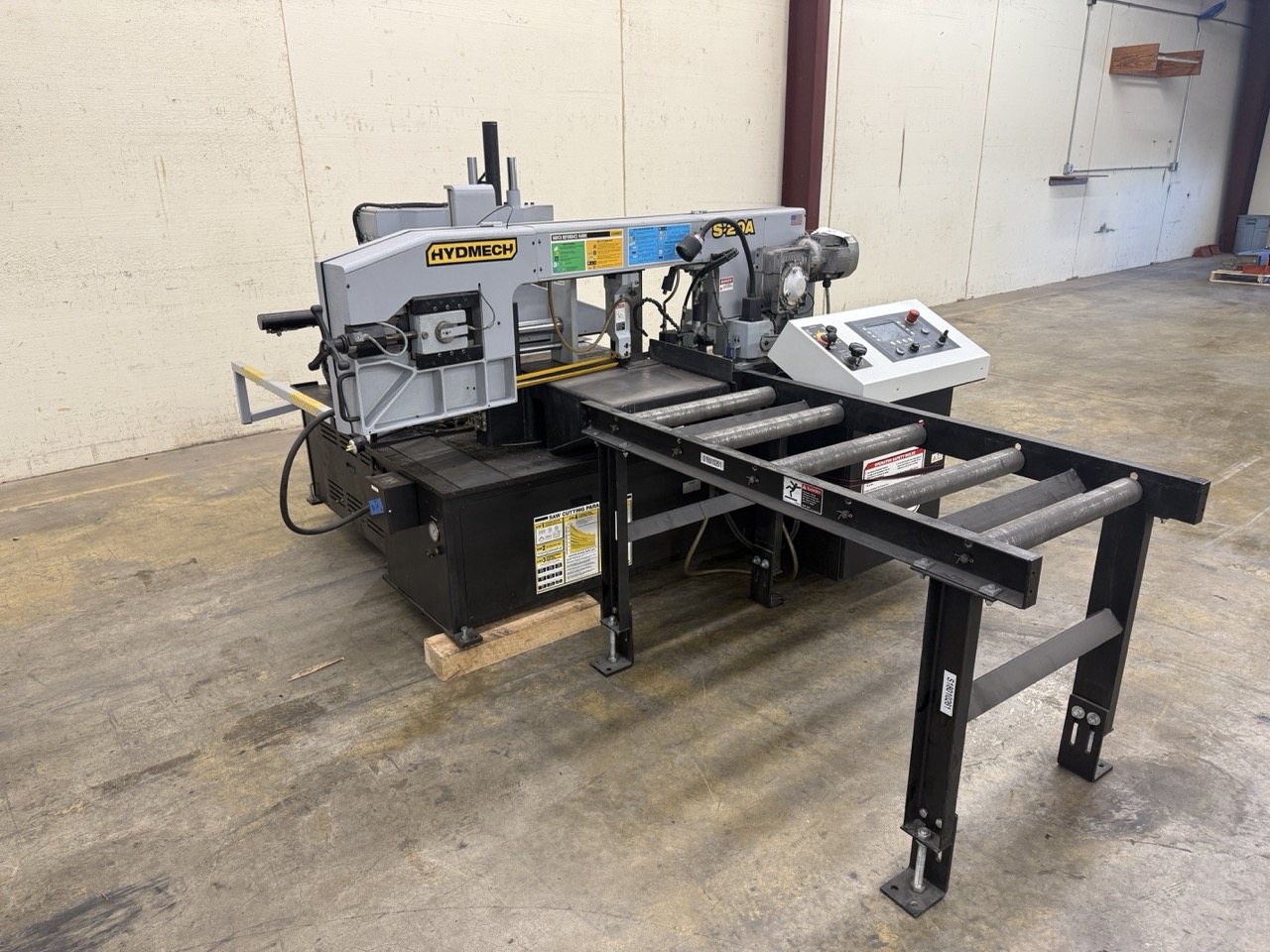 13" X 18" HYD-MECH S-20A Automatic Horizontal Band Saw, 2015 - Roller Tables, Very Clean - Image 2