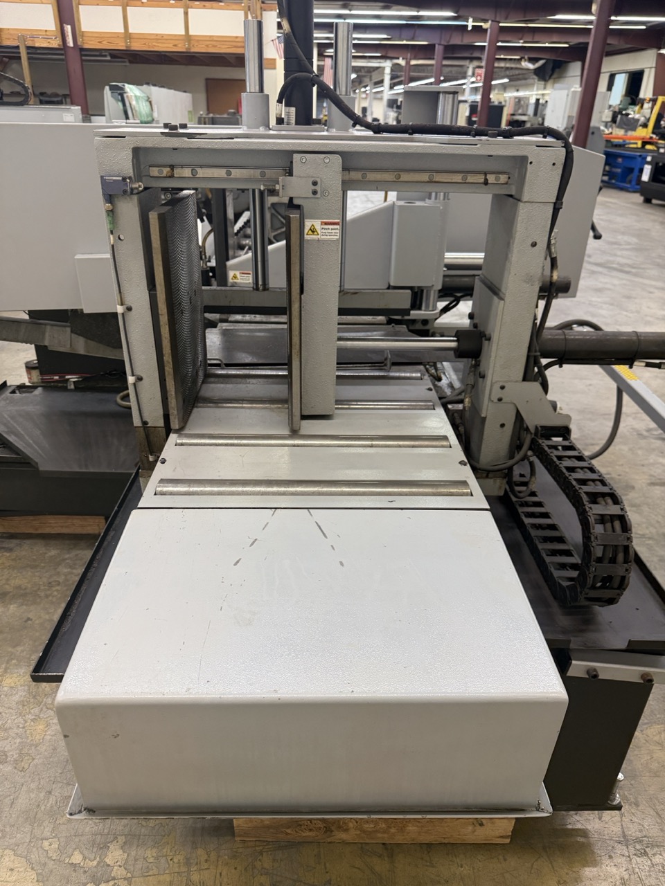 13" X 18" HYD-MECH S-20A Automatic Horizontal Band Saw, 2015 - Roller Tables, Very Clean - Image 6