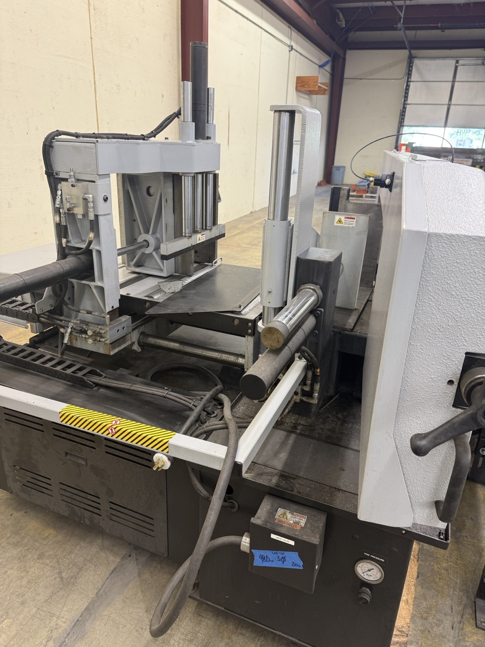 13" X 18" HYD-MECH S-20A Automatic Horizontal Band Saw, 2015 - Roller Tables, Very Clean - Image 7