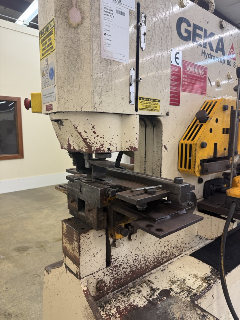 88 Ton Geka Hydracrop, Model 80-S Ironworker, 2019 - Image 3