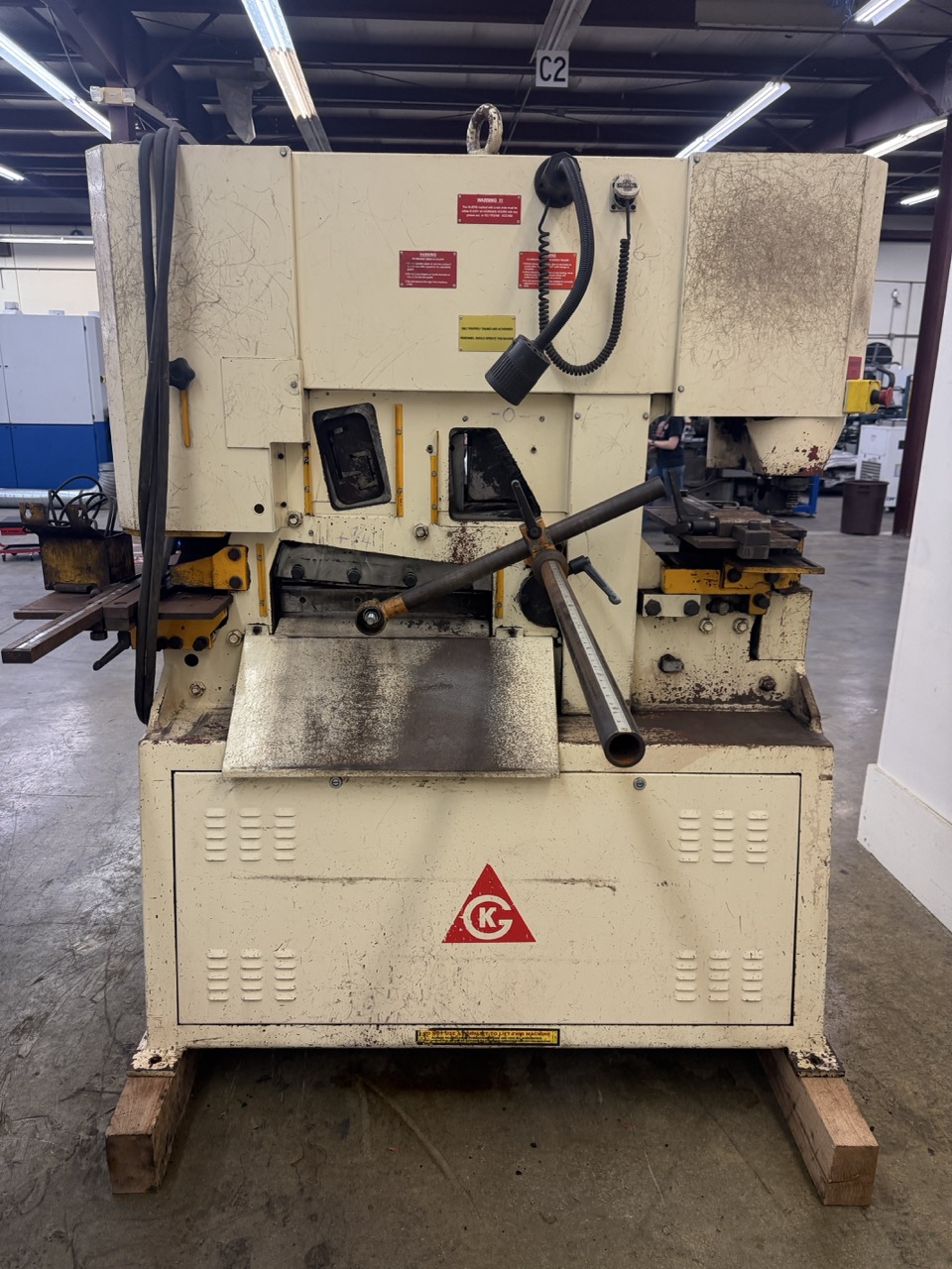 88 Ton Geka Hydracrop, Model 80-S Ironworker, 2019 - Image 4
