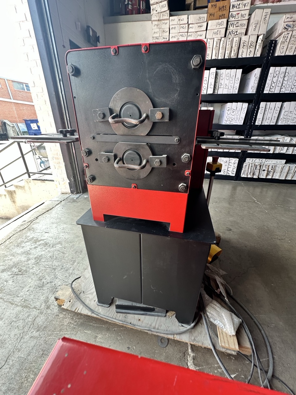 Nargesa NF-70 End Hot Wrought Iron Machine, 2014 - Digital Control, Adjustable Back Gauge, Standard Tooling - Image 6