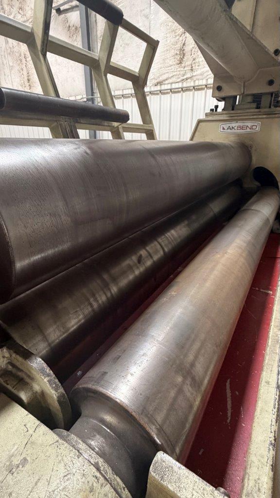 3/4" x 7' Akyapak AHS 20/16 Hydraulic Plate Roll, 2015 - Electronic Parallelism, 4 Roll - Image 12