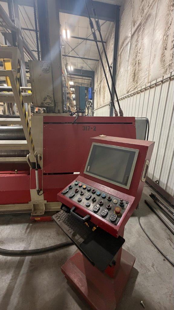 3/4" x 7' Akyapak AHS 20/16 Hydraulic Plate Roll, 2015 - Electronic Parallelism, 4 Roll - Image 16