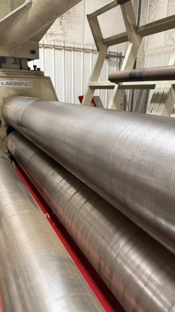 3/4" x 7' Akyapak AHS 20/16 Hydraulic Plate Roll, 2015 - Electronic Parallelism, 4 Roll - Image 18