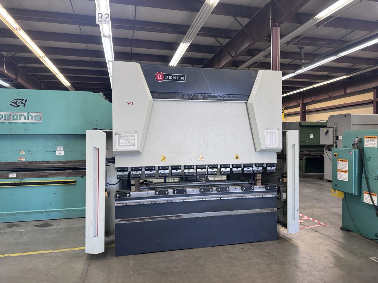 Dener Puma XL PX 26100 CNC Hydraulic Press Brake, 2023 – 100 Ton x 8.5’ / 2600mm, ESA Control
