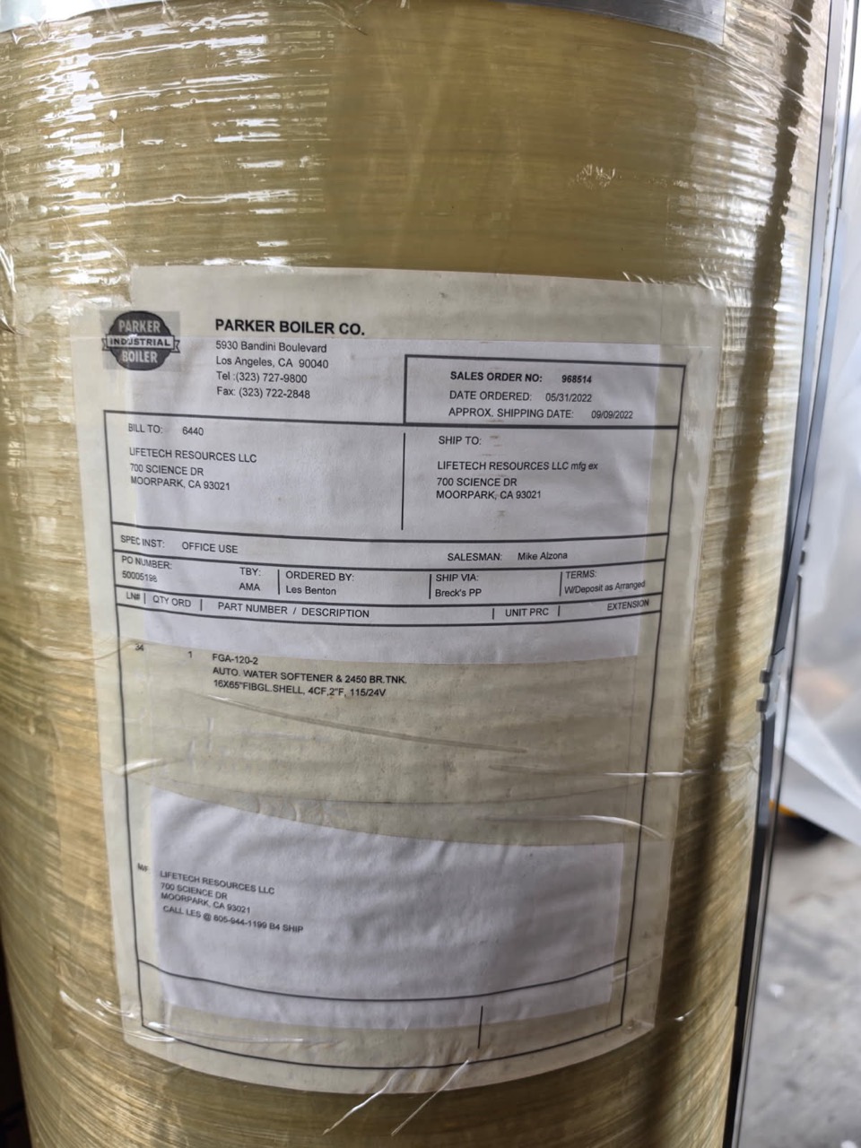 Parker Dual 48 HP Low NOx Steam Boiler System, 2022 - (2) Model 48L Boilers, 150 PSI, Complete Package - Image 4