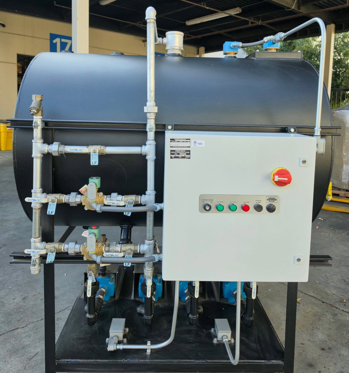 Parker Dual 48 HP Low NOx Steam Boiler System, 2022 - (2) Model 48L Boilers, 150 PSI, Complete Package - Image 14