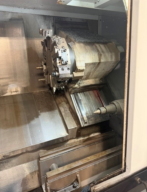 Haas ST-30 CNC Lathe, 2012 - Tailstock, Conveyor - Image 6