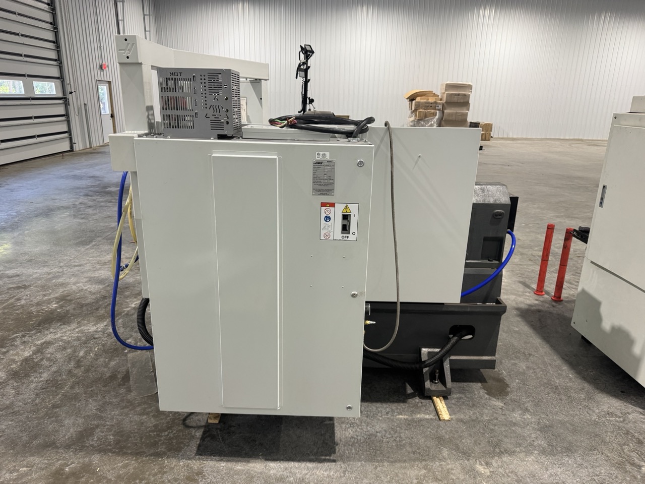 Haas TL-1 CNC Lathe, 2018 - 4 Station Tool Post, Tailstock, Rotating Coolant, Hand Wheels - Image 7