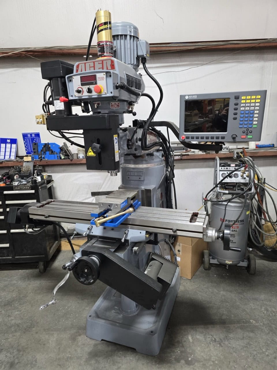Acer E-Mill 3VSII CNC Knee Mill, 2025 - 3-Axis CNC