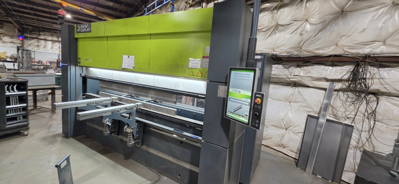 110 Ton x 10' Safan Darley E-Brake 100-3100 Premium Press Brake, 2022 - Low Hours, Great Condition