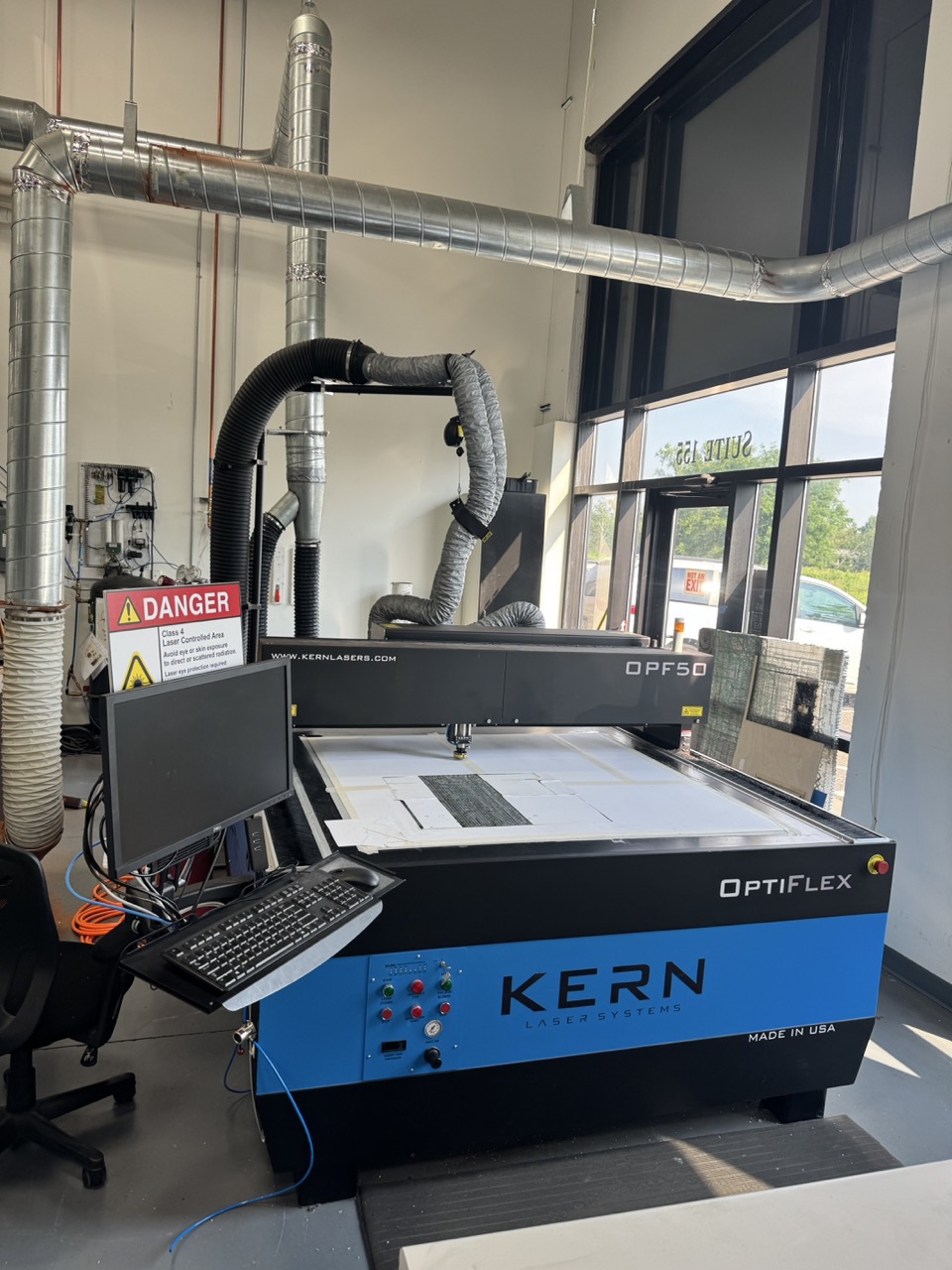 Kern OptiFlex 50 CO2 Laser System, 2023