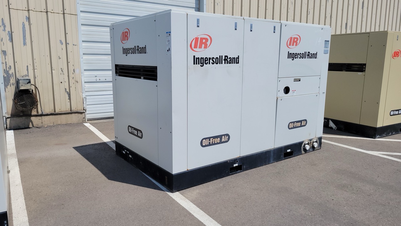 Ingersoll Rand Sierra H200W Oil-Free Rotary Screw Air Compressor, 2001