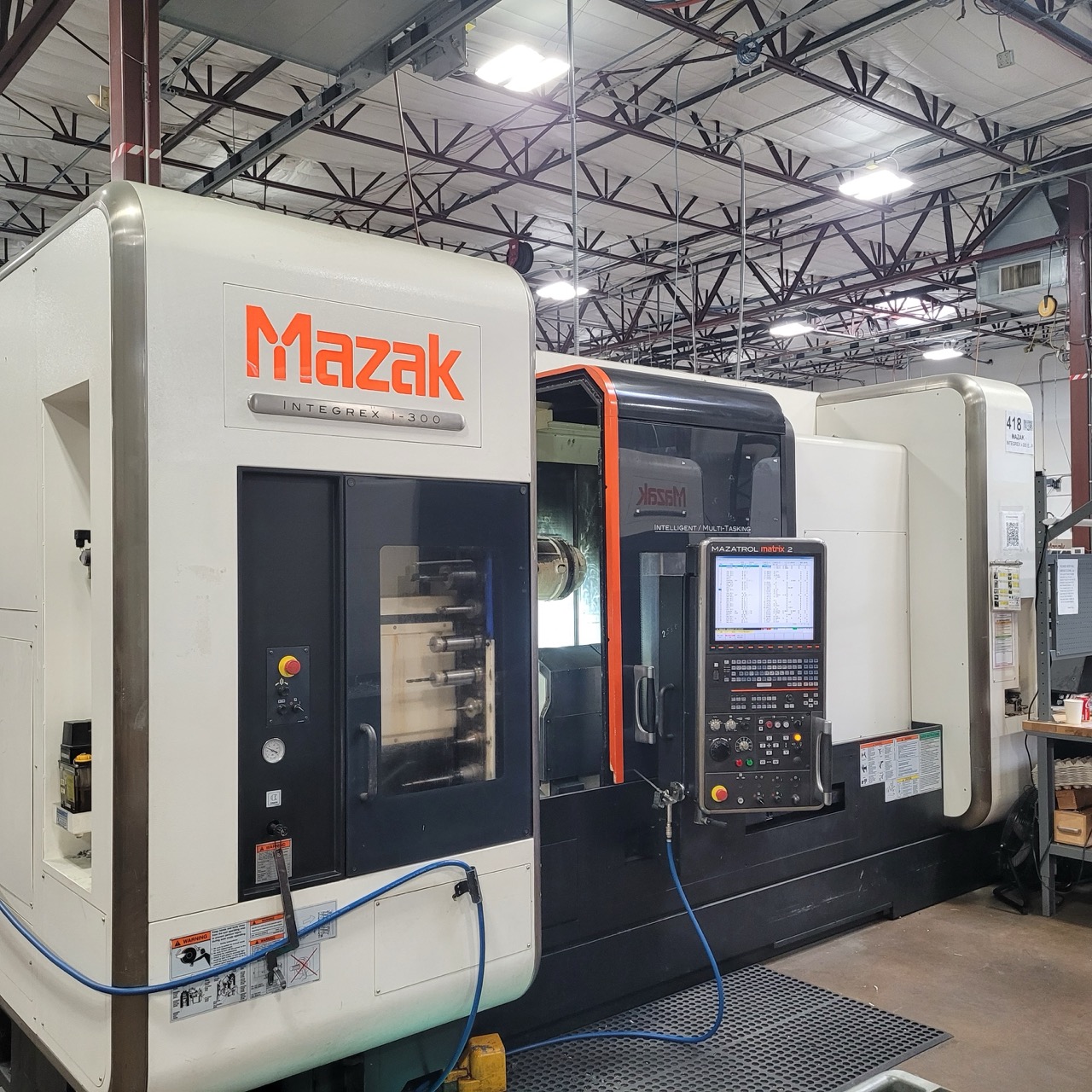 Mazak Integrex i-300 Multi Axis CNC Lathe, 2011 - Y Axis, Live Milling