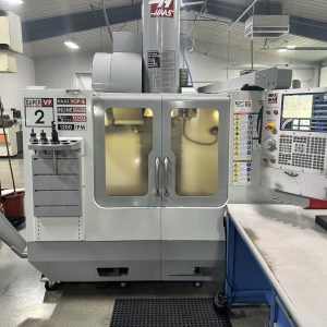 Haas VF-2SS VMC, 2007 - Probe, Chip Auger, 4th Axis Drive
