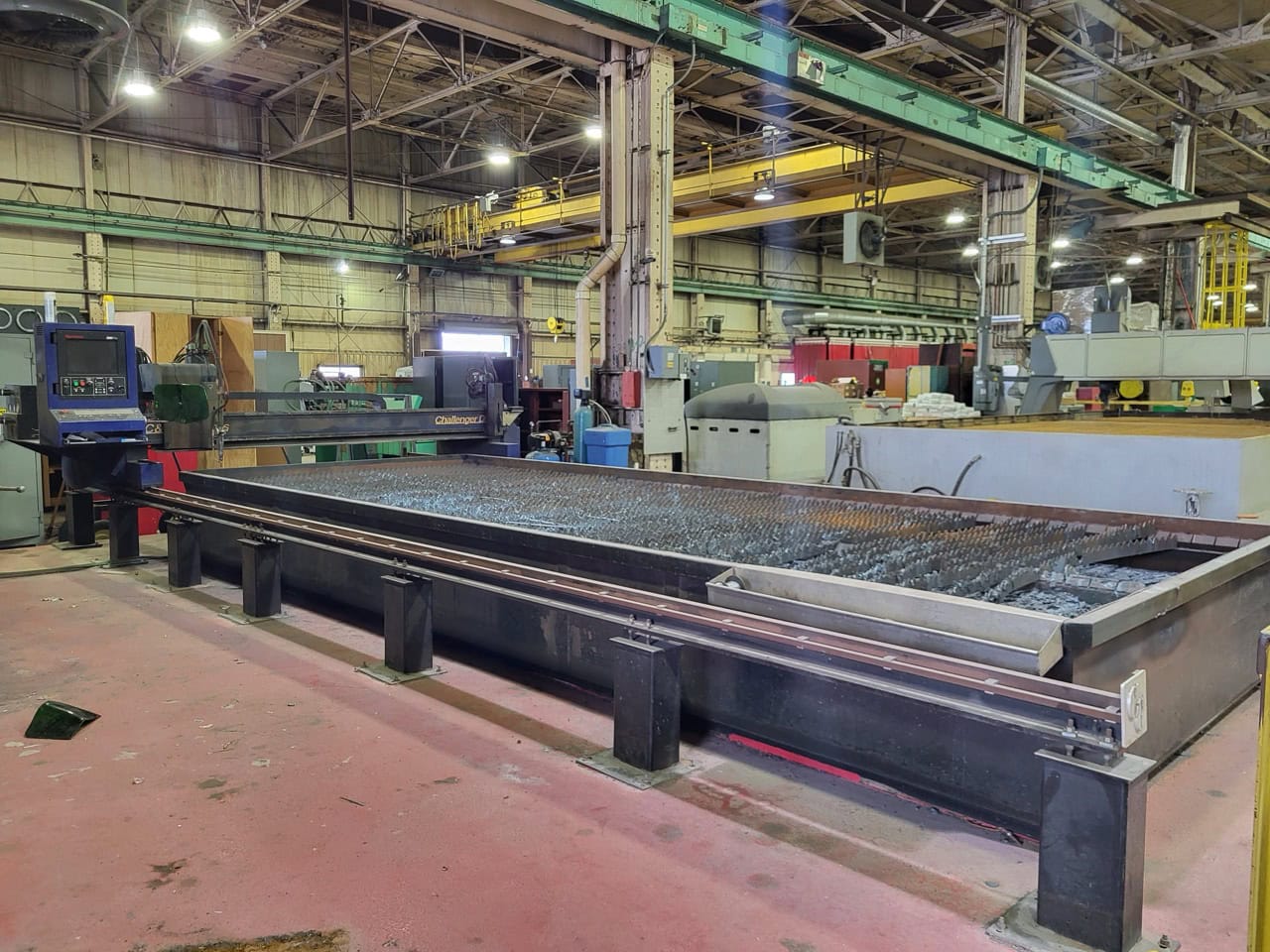 8' x 22' C and G Systems Challenger Oxy Fuel Gantry System w/ Hypertherm Edge Pro Control