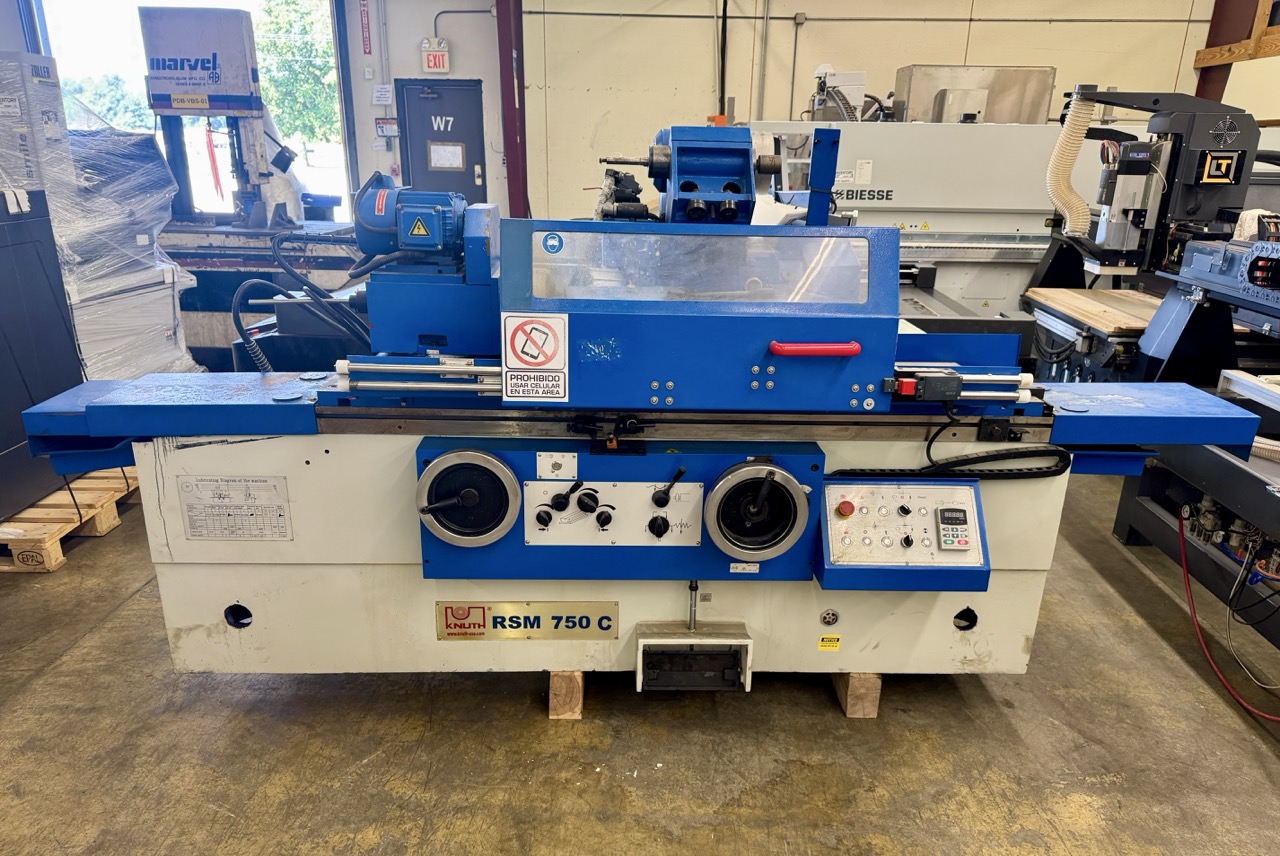 KNUTH RSM 750 C Precision Cylindrical Grinder w/ Internal Grinding, 2022 – 30" Capacity