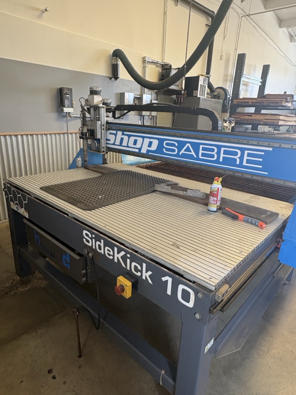 5' x 10' ShopSabre Sidekick 10 CNC Plasma, 2019 - 85 Amp Hypertherm Powermax 85